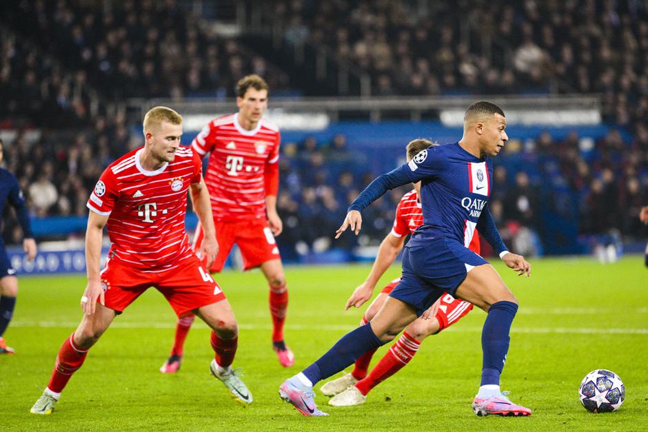 Match de 8ème de finale aller de la Ligue Des Champions 2023 (LDC) "PSG - Bayern Munich (0-1)" au Parc Des Princes