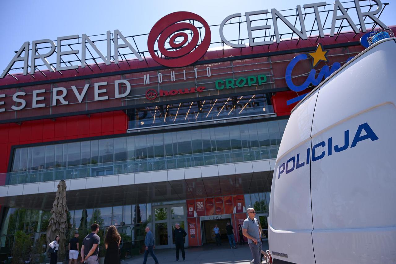 Zagreb: Evakuacija kupaca u Arena centru zbog dojave o bombi