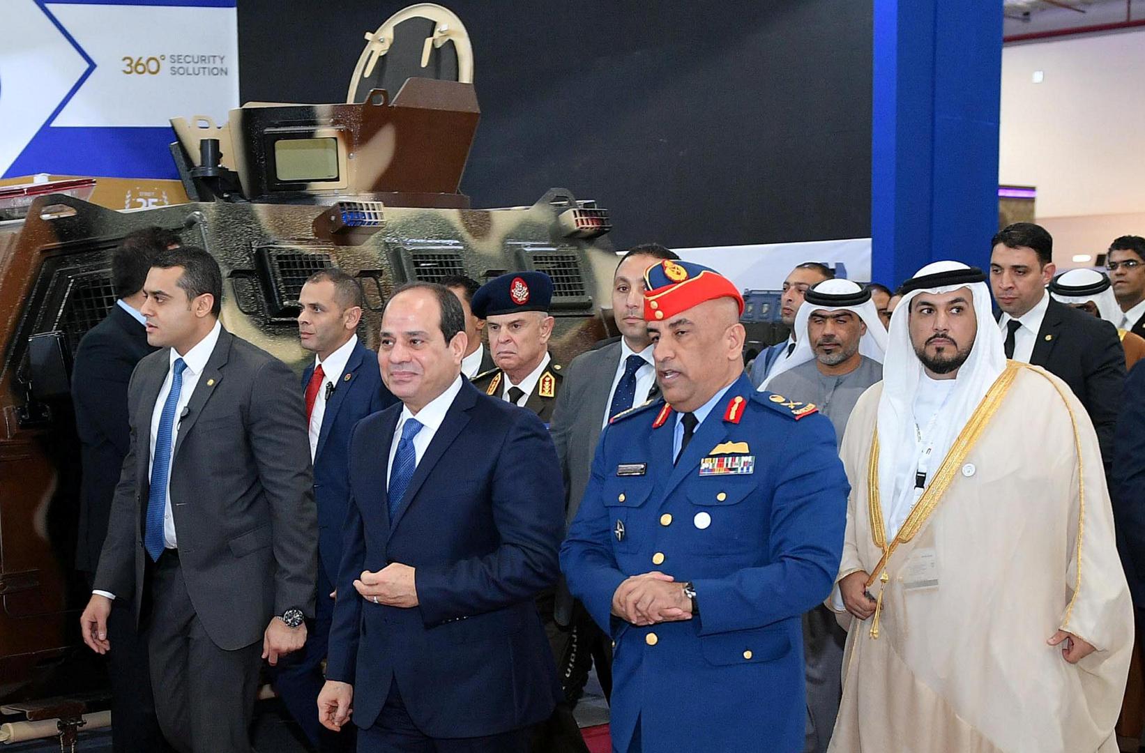 Egipatski predsjednik Abdel Fattah al-Sisi otvorio je prvi sajam oružja u Kairu 