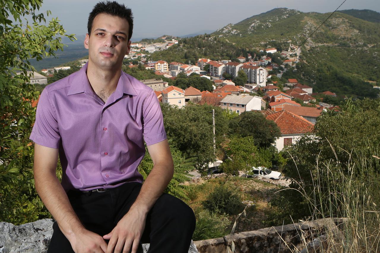 06.08.2015., Vrgorac - Gradonacelnik Rudolf Grljusic. Photo: Ivo Cagalj/PIXSELL