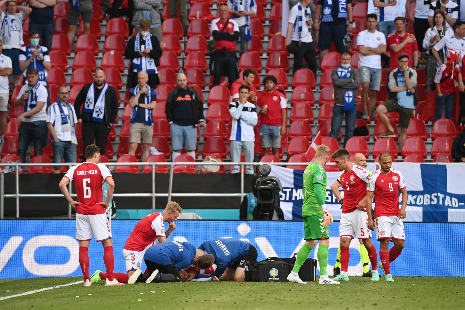 Danski nogometaš Christian Eriksen (29) srušio se na terenu u Kopenhagenu tijekom utakmice s Finskom na Europskom prvenstvu.