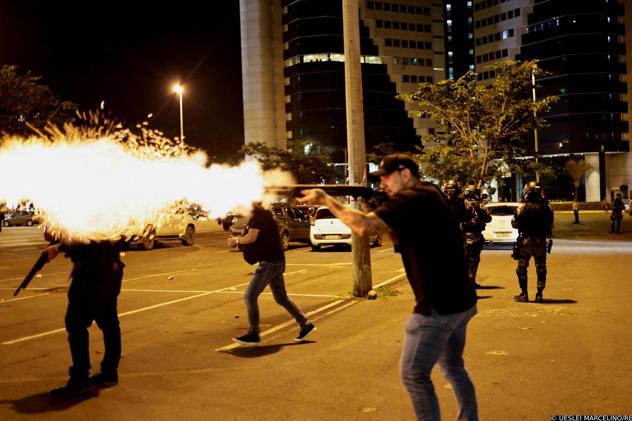 Demonstrations erupt in Brasilia