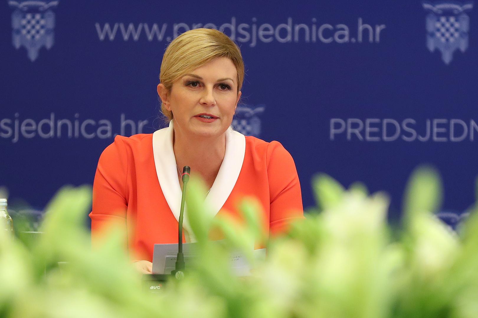 Kolinda Grabar-Kitarović: Ako postoje indicije da su postojali napori za rušenje premijera, onda to jest pitanje nacionalne sigurnosti