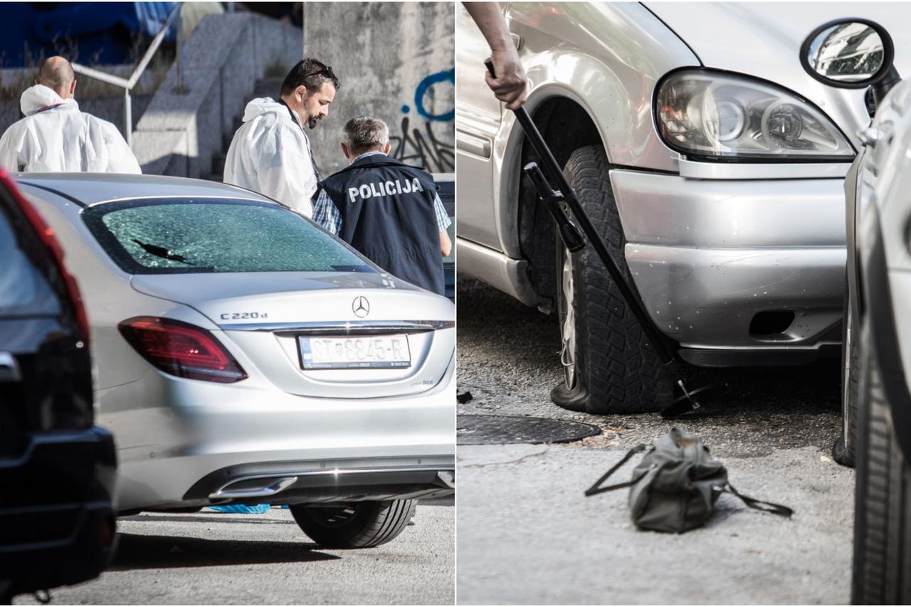 Bomba postavlena ispod automobila oštetila 6 vozila u Splitu