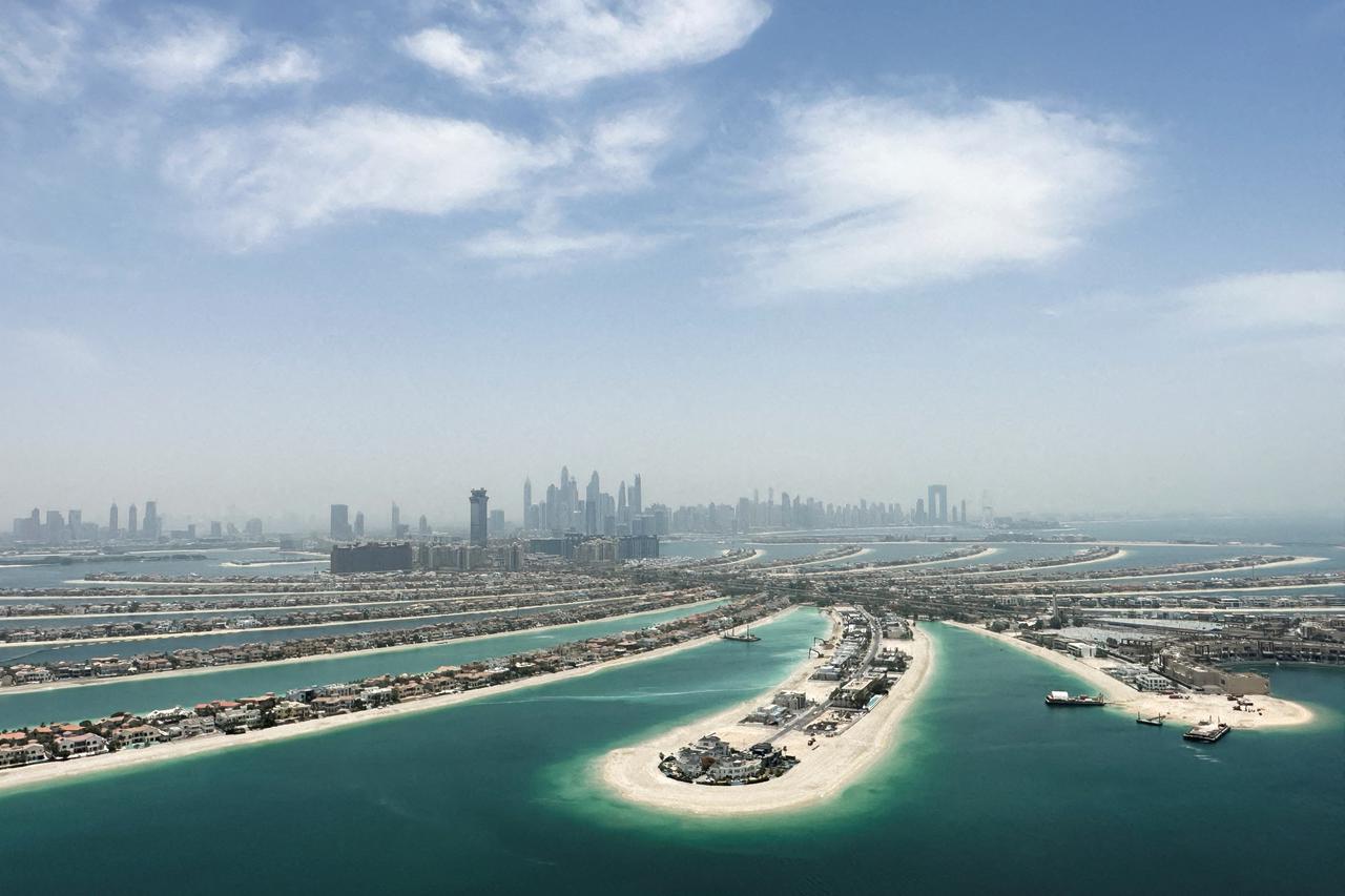 FILE PHOTO: General view of Palm Jumeirah development, in Dubai