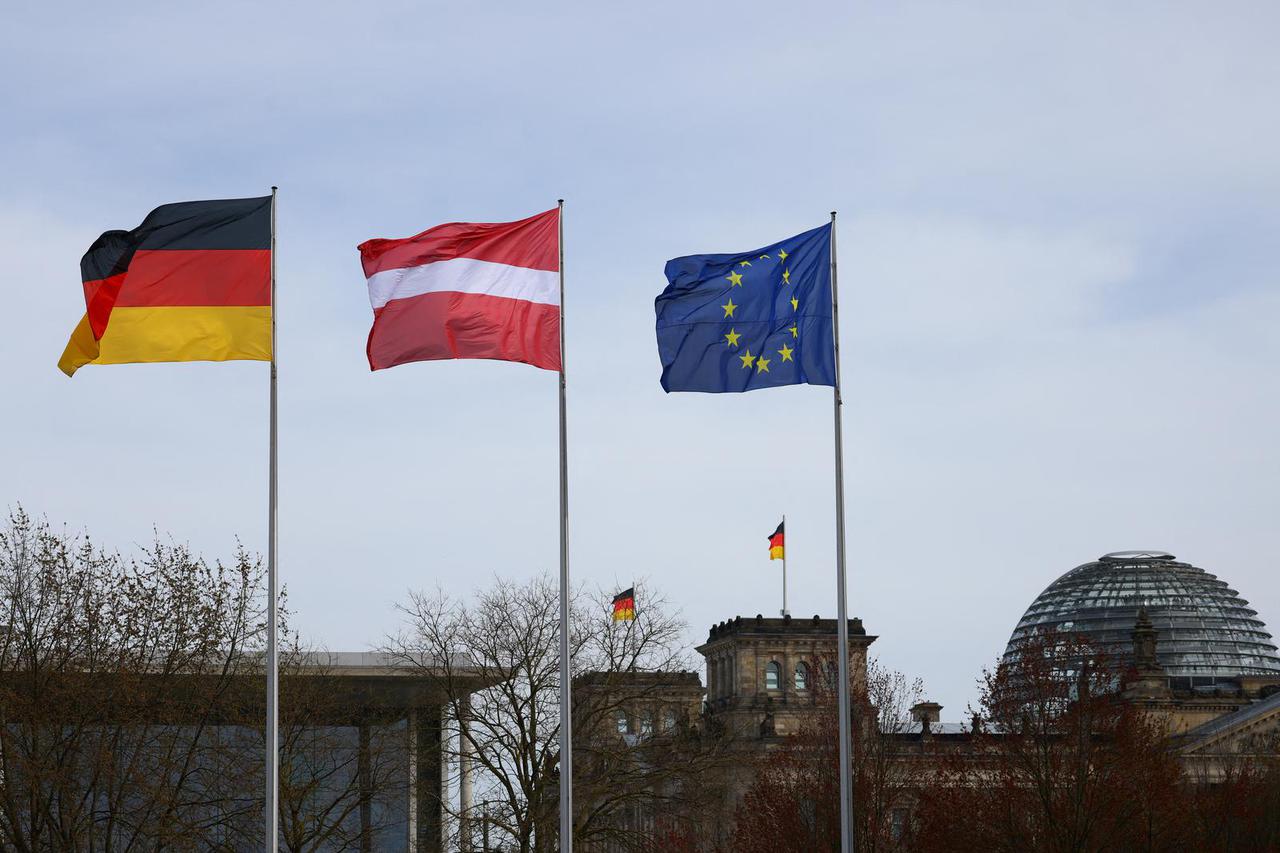 Latvian Prime Minister Evika Silina visits Berlin