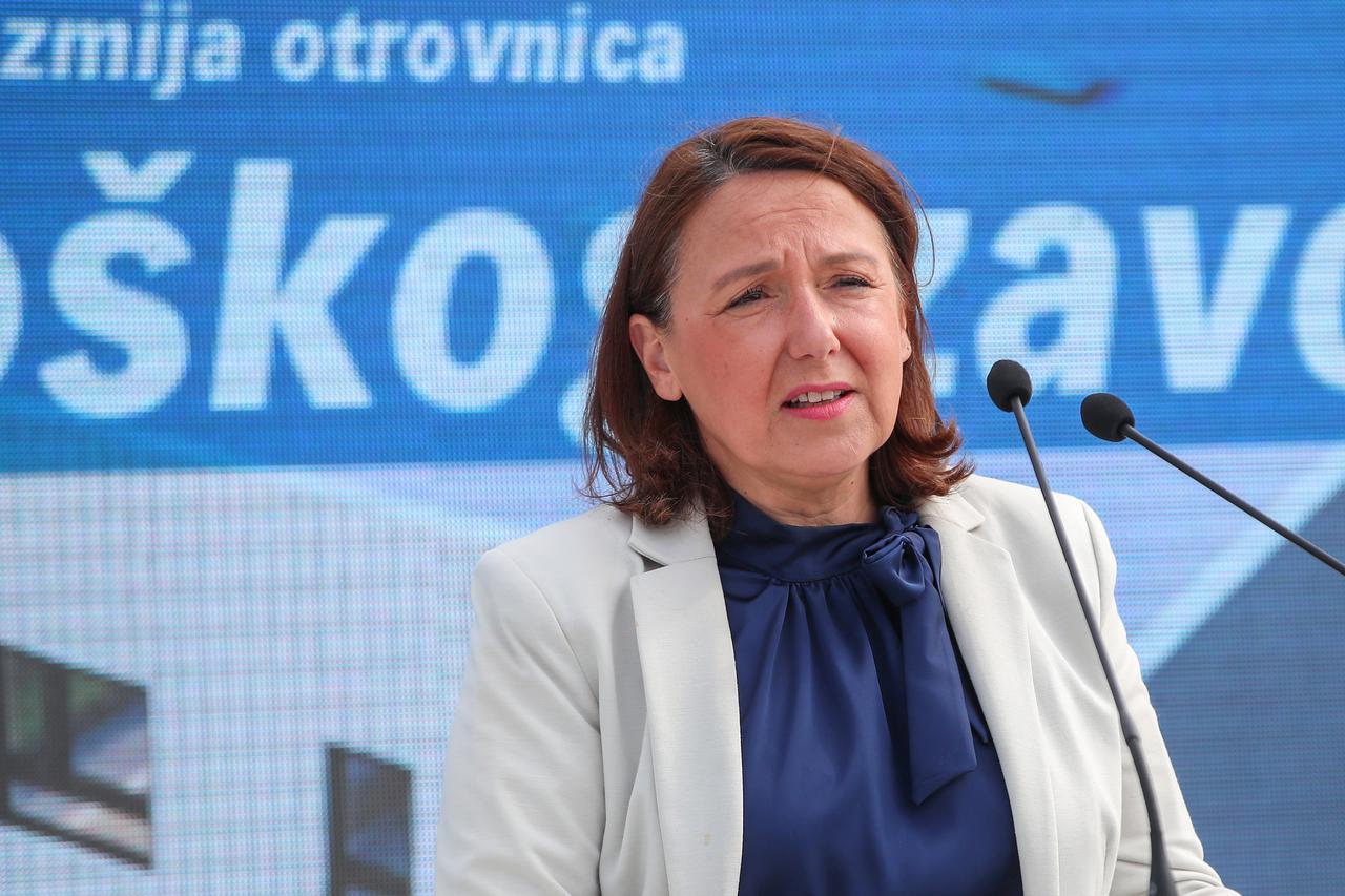 Zagreb: Premijer Plenković na svečanosti otvaranja gradilišta za izgradnju postrojenja Imunološkog zavoda