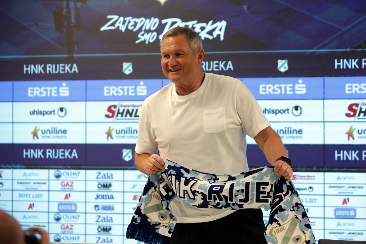 Rijeka: Matjaž Kek predstavljen kao novi trener HNK Rijeke