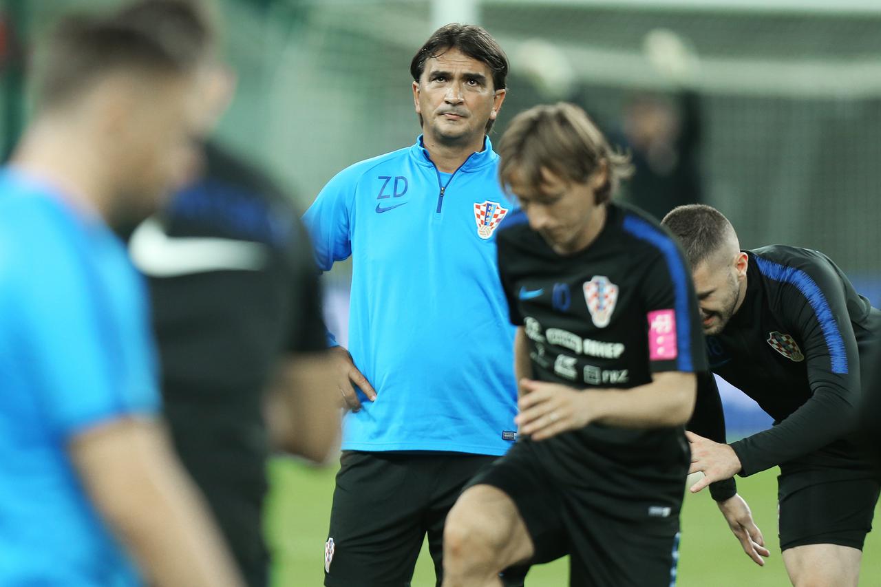 Trening hrvatske reprezentacije