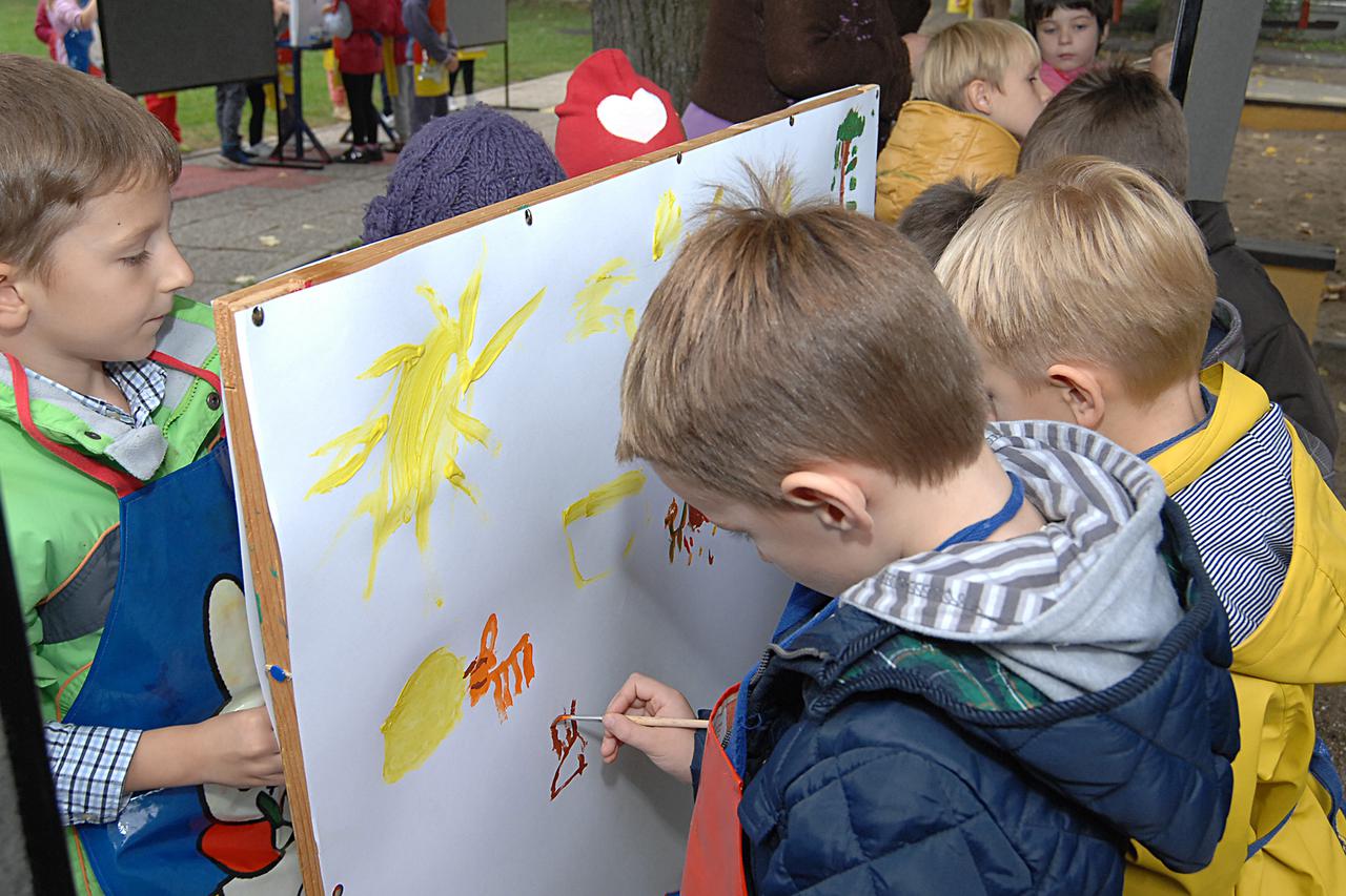 Sisak: Djeca iz vrti?a Ciciban pokazala svoja slikarska umije?a