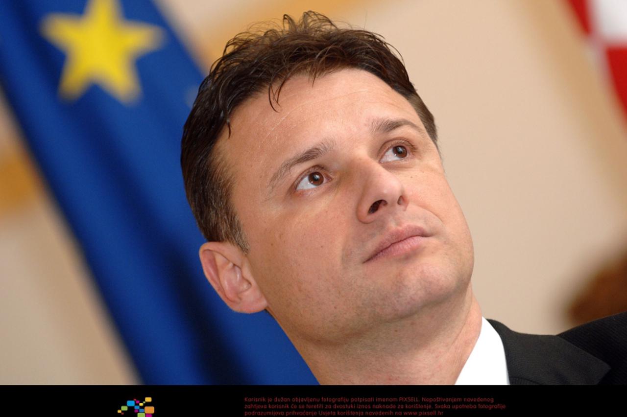 \'11.03.2009.,Zagreb - Zrinjevac,Ministarstvo vanjskih poslova, ministar Gordan Jandrokovic, konferencija za tisak  Photo: Patrik Macek/Vecernji list\'