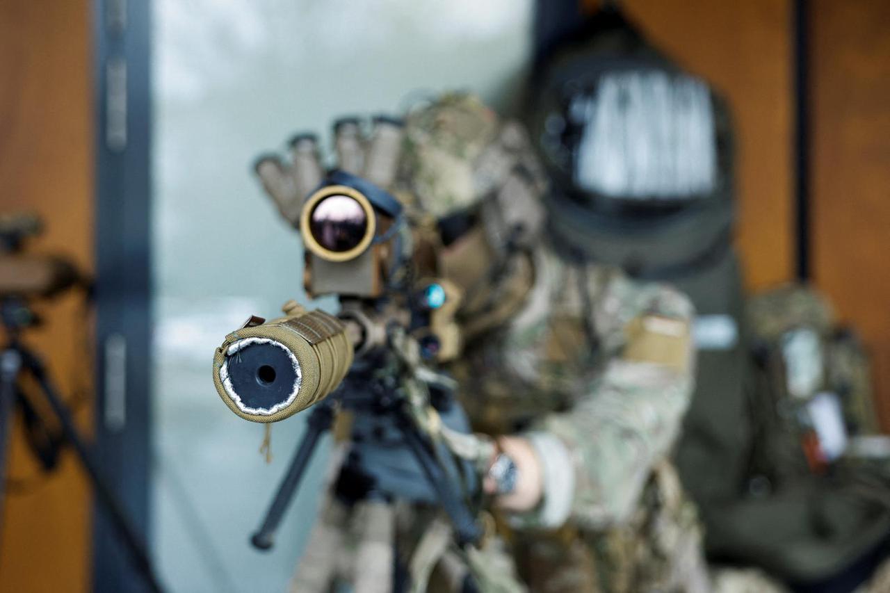 German Defence Minister Pistorius visits the special forces command Kommando Spezialkraefte (KSK) of the Bundeswehr, in Calw