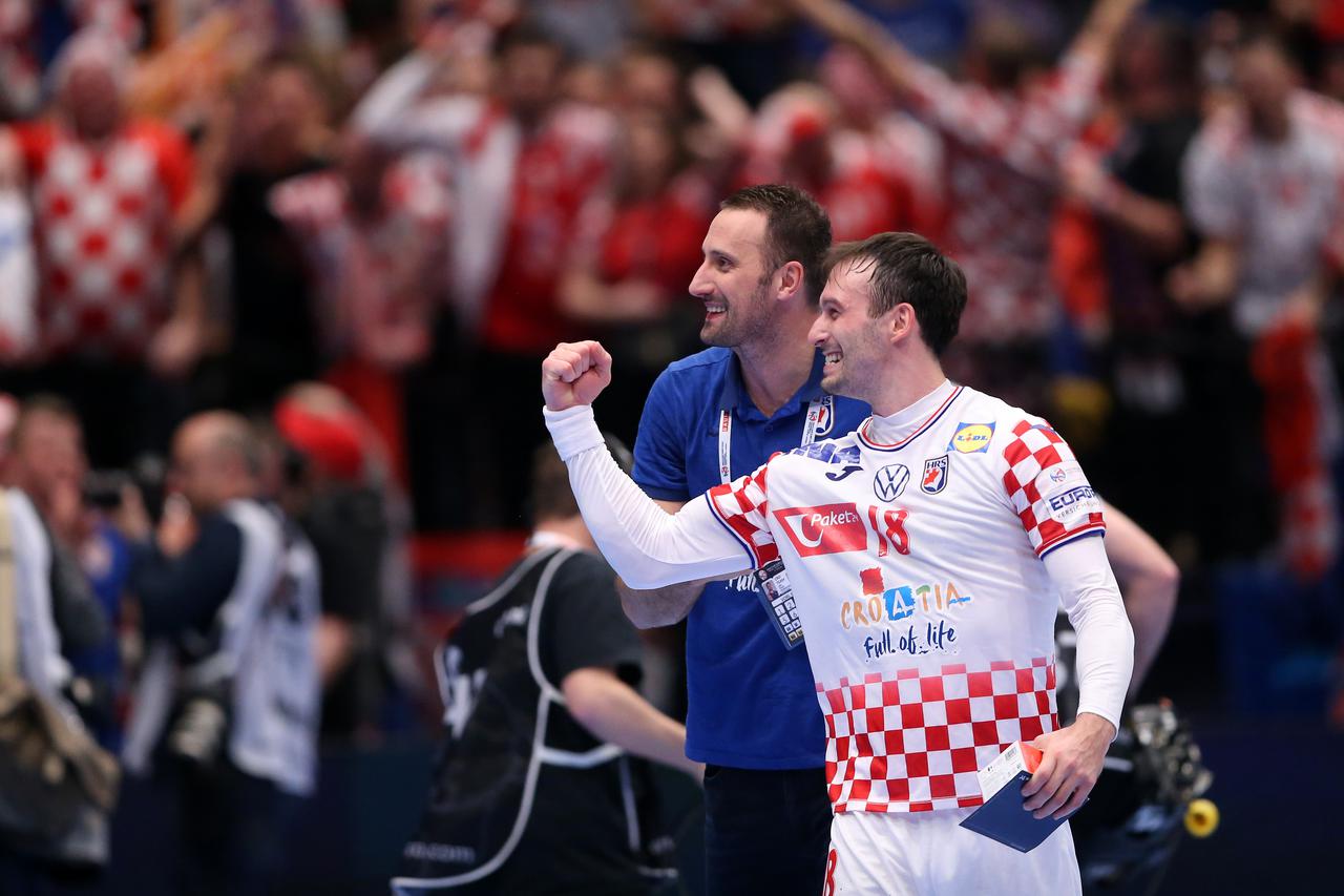 Slalvlje hrvatskih rukometaša protiv Njemačke