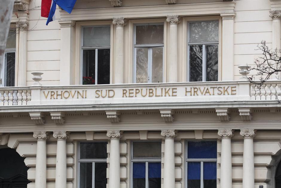Zagreb: Zgrada Vrhovnog suda Republike Hrvatske