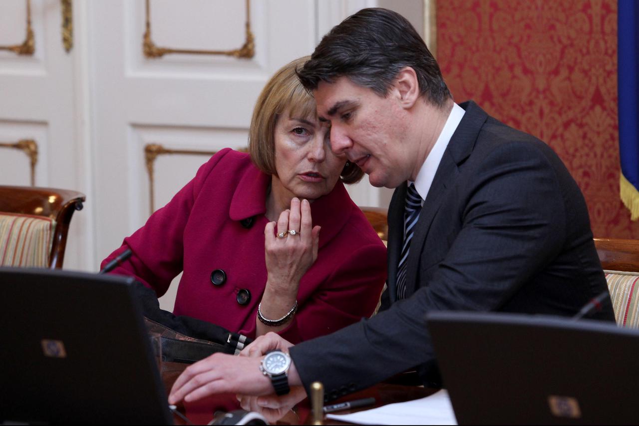 Zoran Milanović i vesna Pusić
