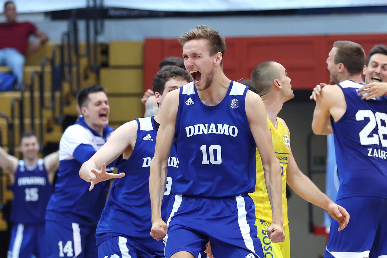 Zagreb: Treća utakmica doigravanja za ulazak u HT Premijer ligu, KK Dinamo - KK Bosco