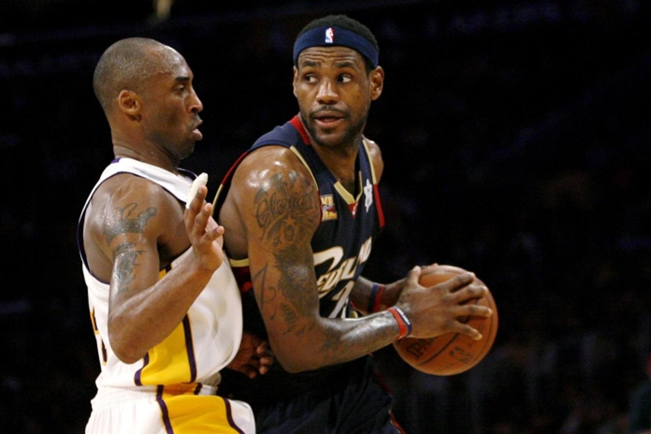 Kobe Bryant Le Bron James