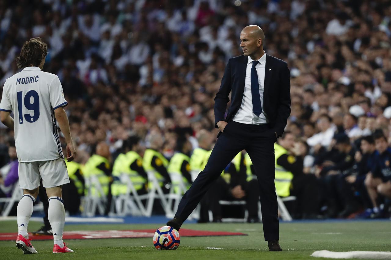 Modrić i Zidane