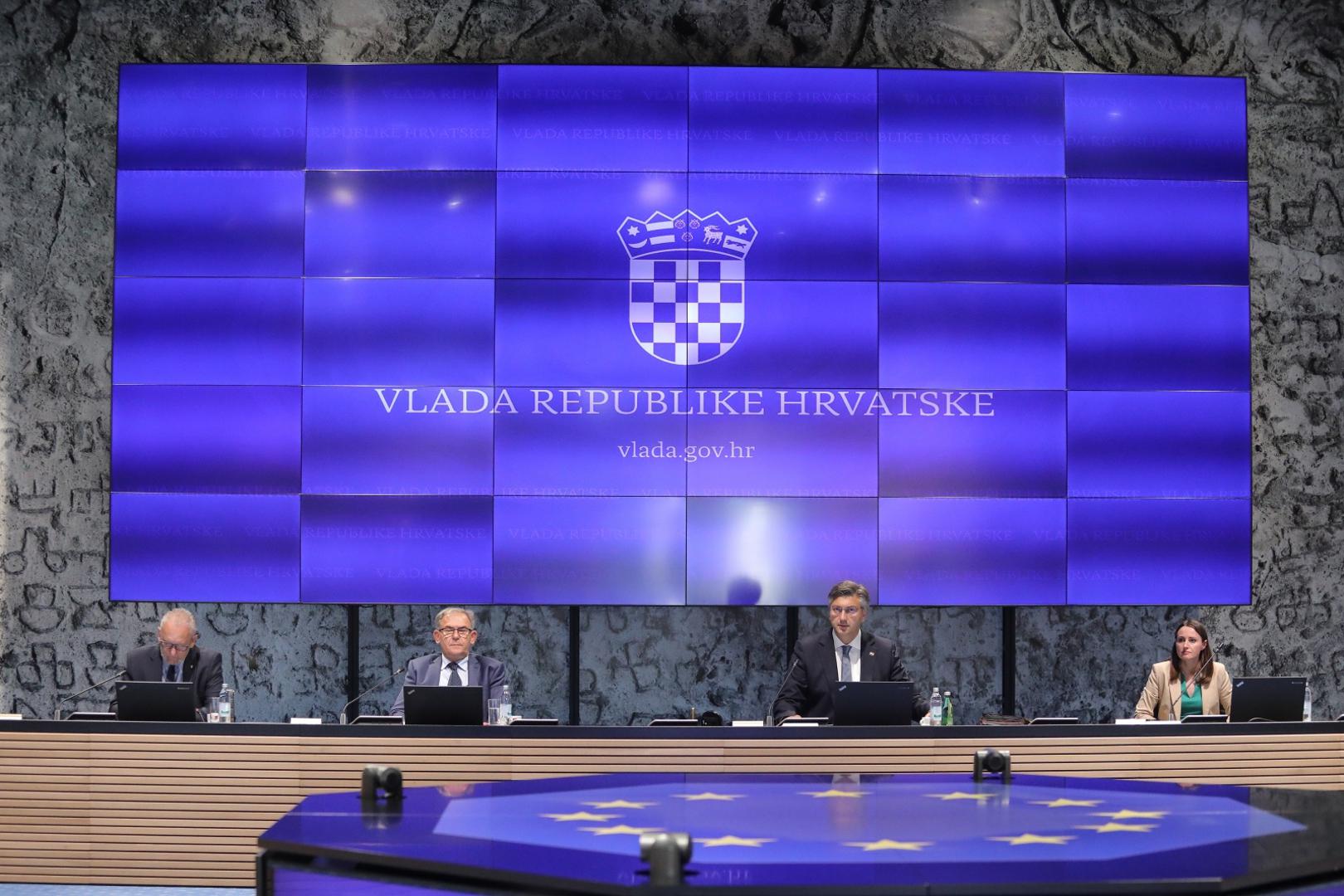 09.07.2020., Zagreb - U Nacionalnoj i sveucilisnoj knjiznici odrzana je sjednica Vlade. Photo: Tomislav Miletic/PIXSELL
