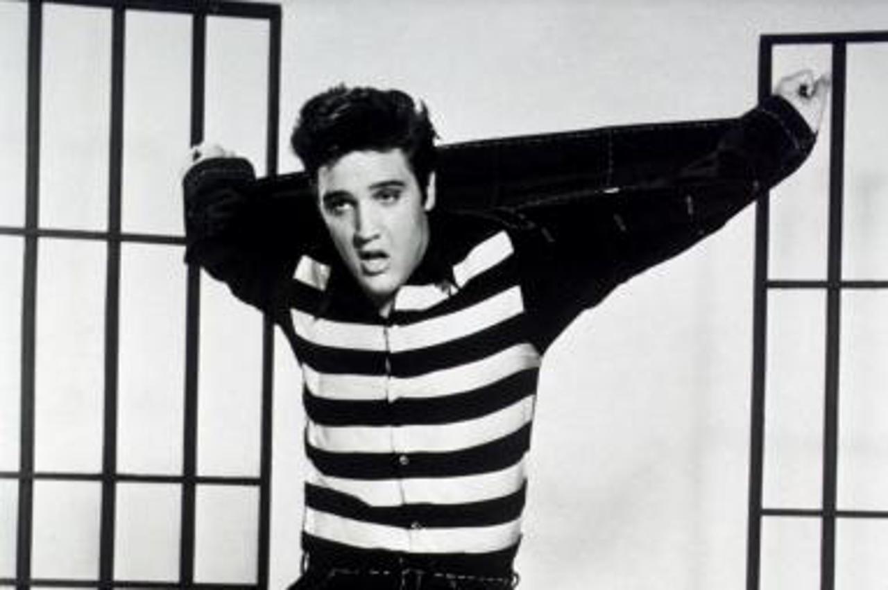 'Elvis Presley in a promotional photo for Jailhouse Rock released by MGM on November 8, 1957 Photo: Press Association/Pixsell'