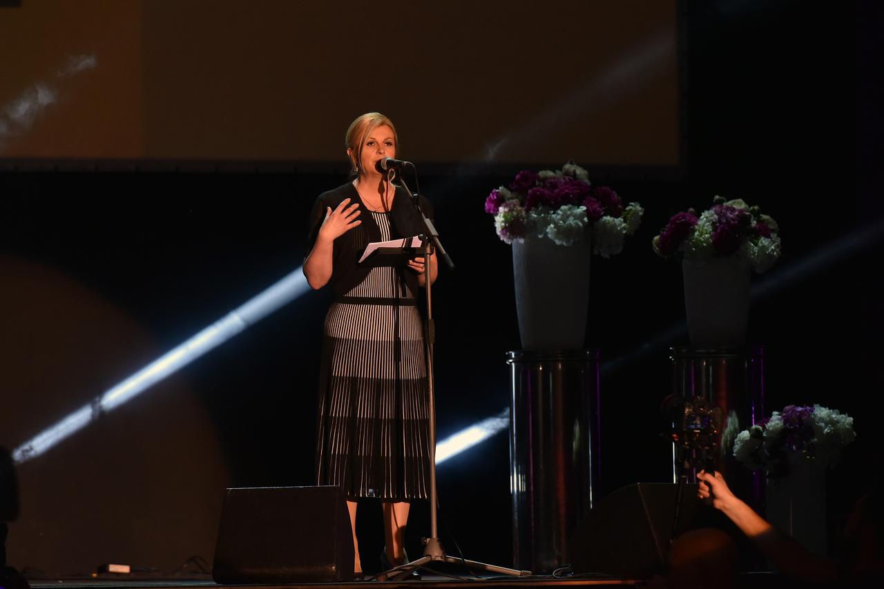 Kolinda Grabar Kitarović na Pulskom festivalu
