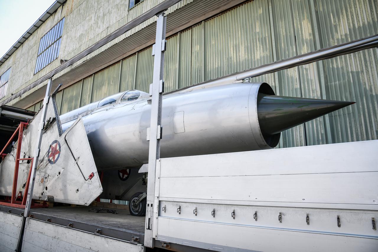 MiG 21 pilota Rudolfa Perešina stigao u Hrvatsku