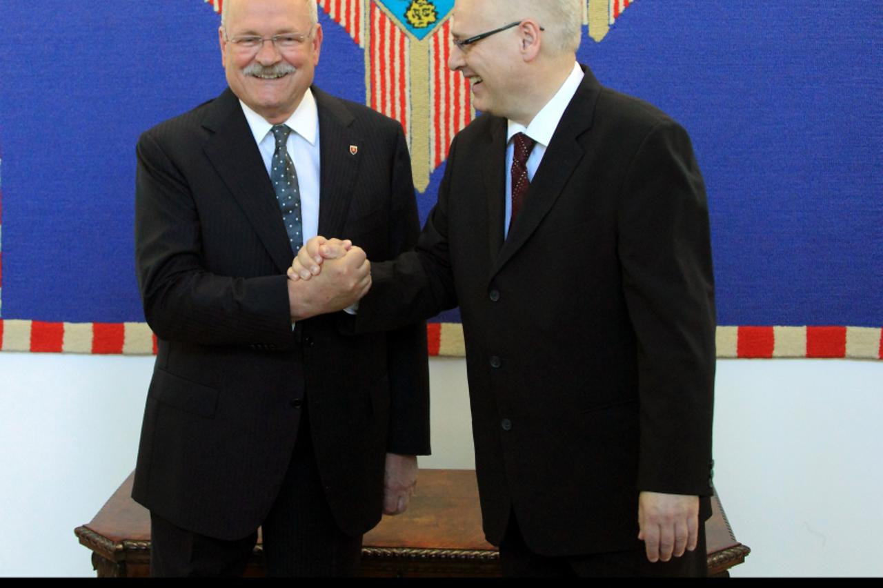 Gašparović u Zagrebu (1)