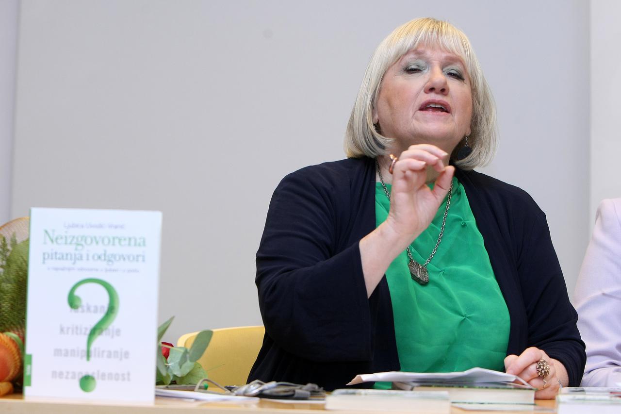 23.10.2014., Zagreb - Promocija knjige Ljubice Uvodic Vranic 