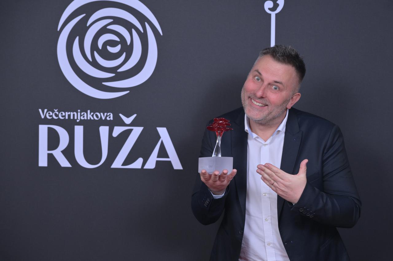 Zagreb: Dobitnici medijske nagrade "Večernjakova ruža"