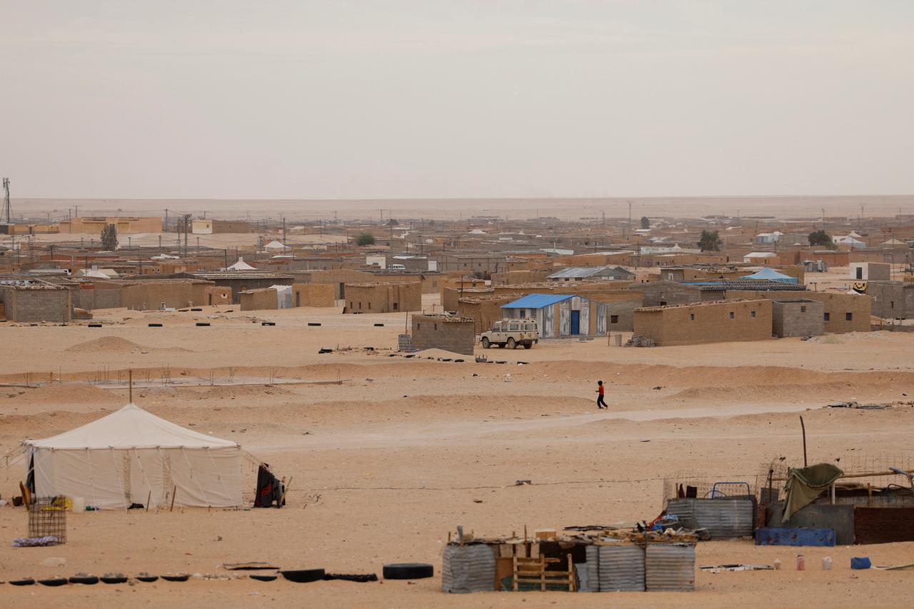 A general view of Smara sahrawi refugee camp, in Tindouf