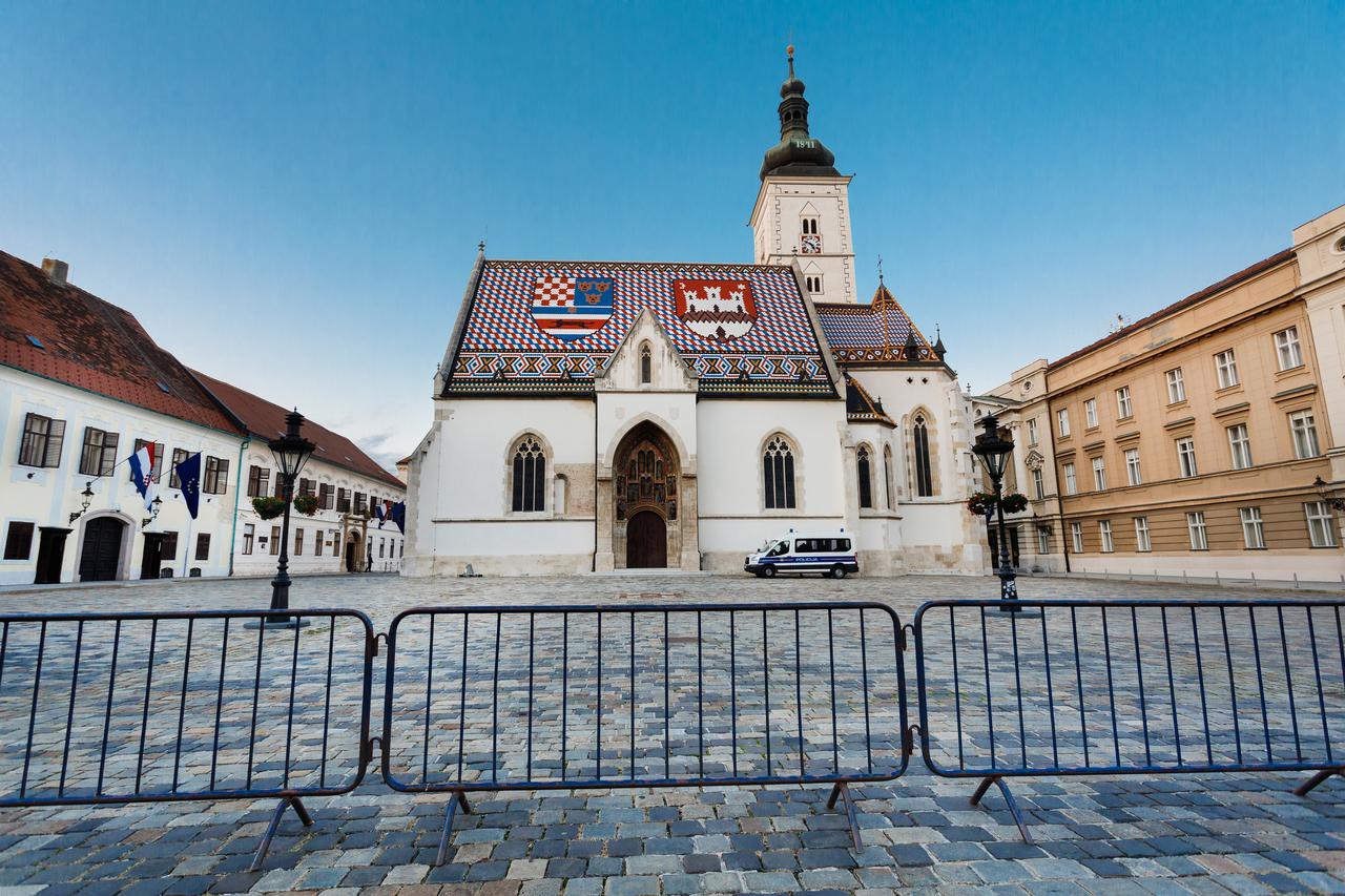 Zagreb: Policijsko osiguranje nakon pucnjave na Markovom trgu
