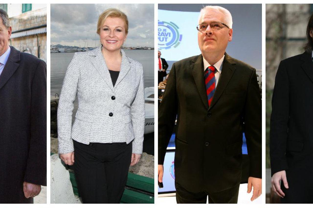 kolaž Josipović, Grabar Kitarović, Sinčić, Kujundžić