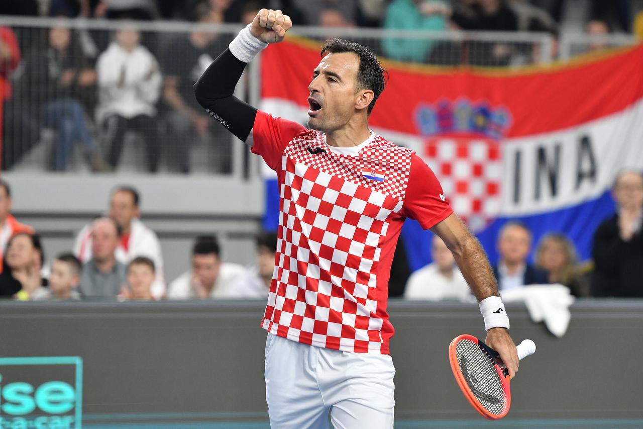 Varaždin: Davis Cup, meč parova Dodig/Pavić - Sander/Joran