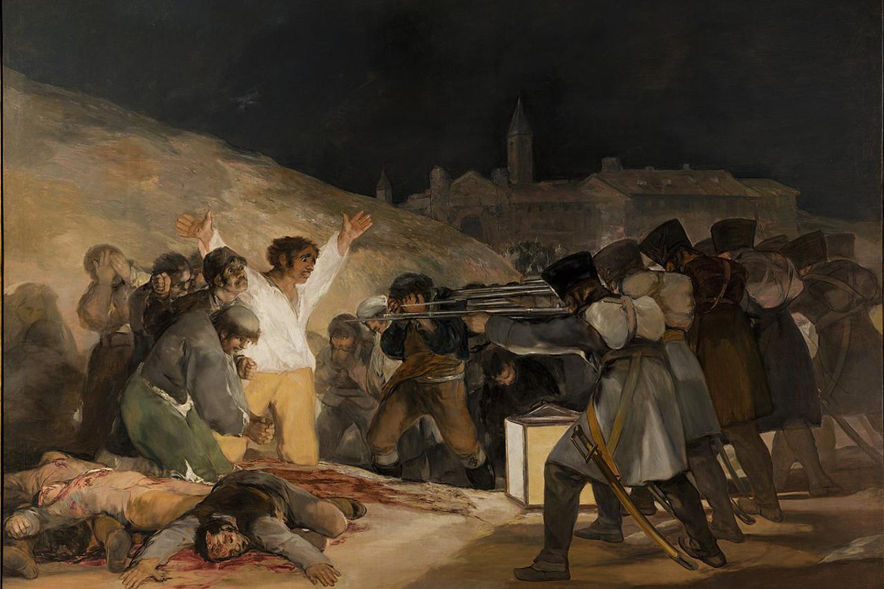 Ustanak 3. svibnja 1808., Museo del Prado, Madrid