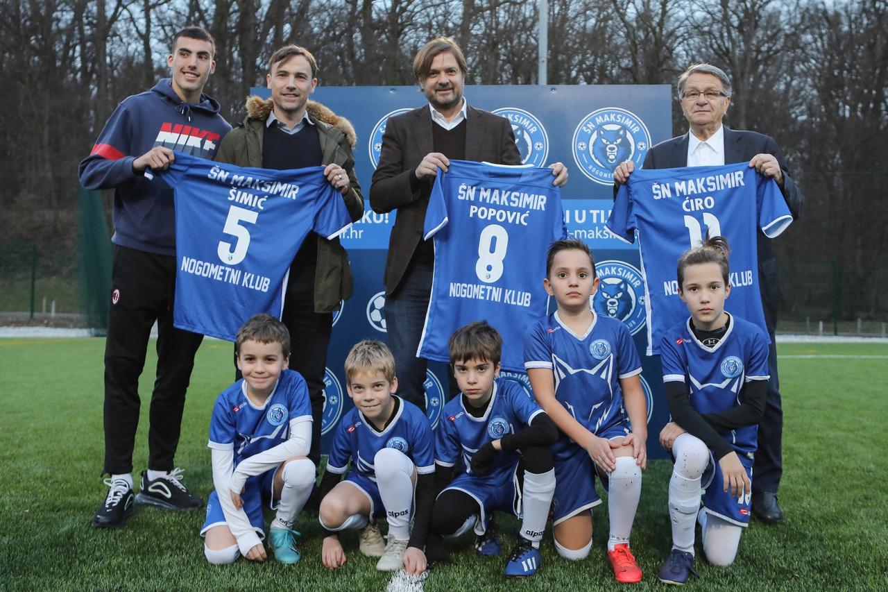 Zagreb: Uz Miroslava Blaževića i Milana Popovića otvorena obnovljena NK Škola nogometa Maksimir