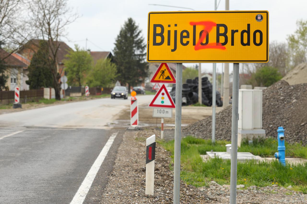 Oznake ruske invazije na Ukrajinu osvanule u Bijelom Brdu