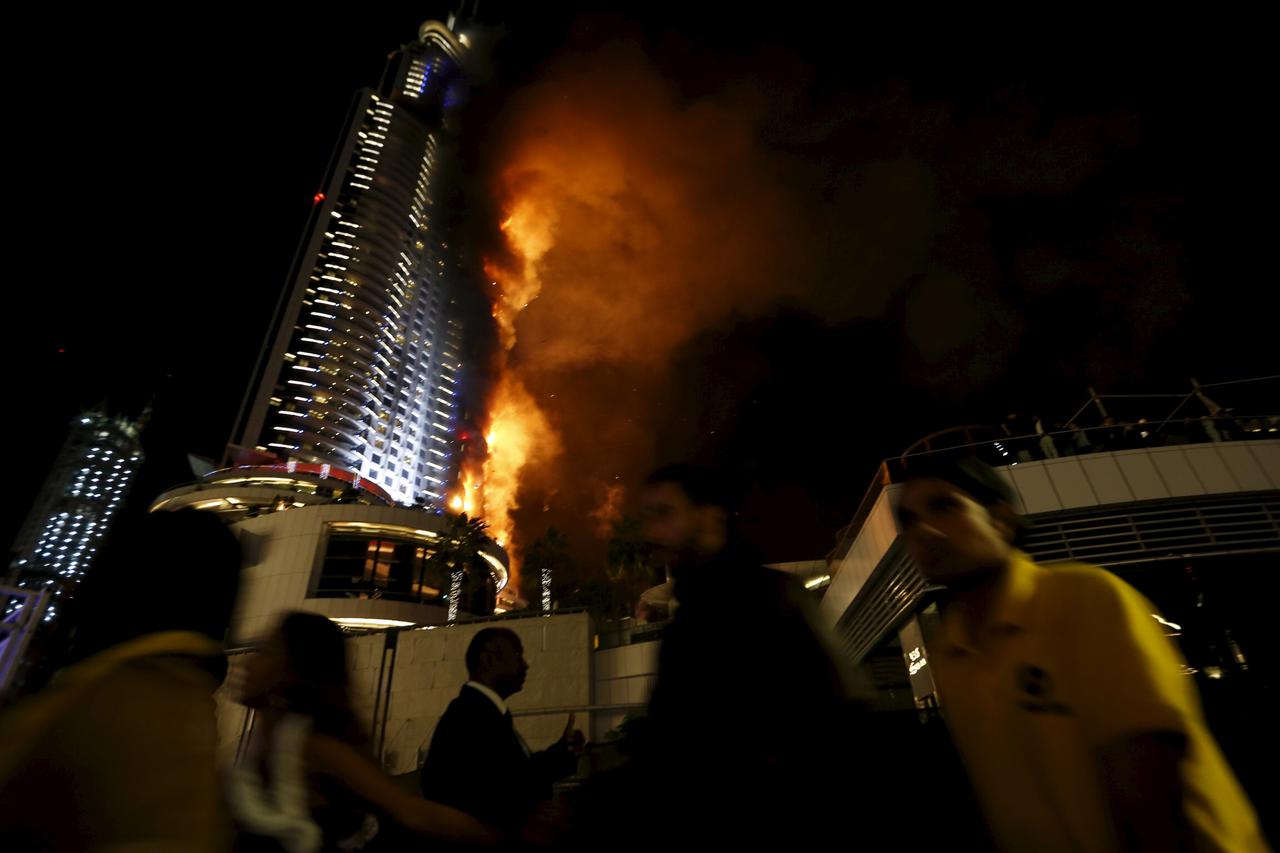 dubai požar