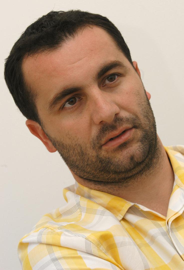 08.06.2004.,Zagreb - Josko Lokas snimljen za TV prilog Ekranr"nPhoto Davor Visnjic/PIXSELL