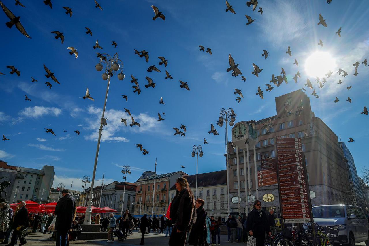 Zagreb: Gradska svakodnevica u središtu grada 