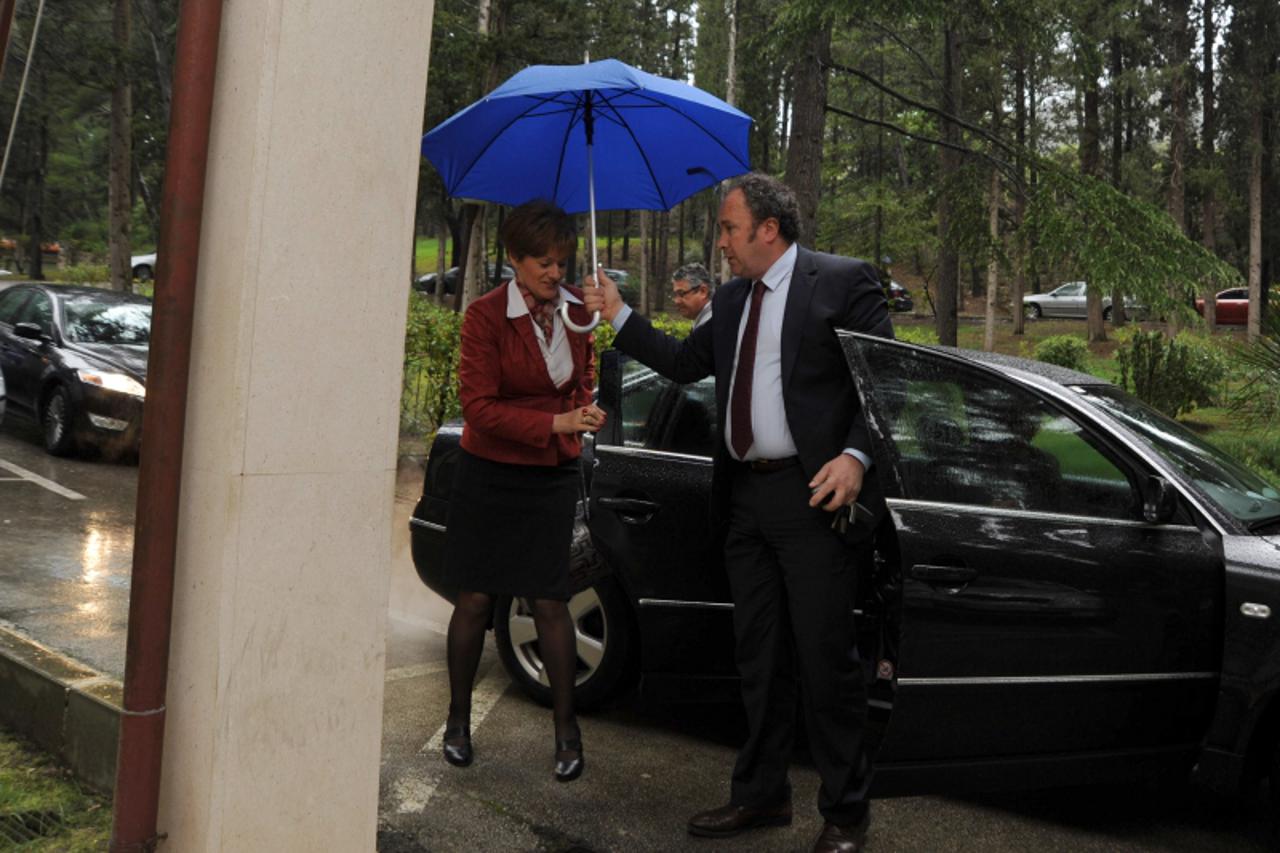 'pixsell-hrvatska-split-12.04.2010.-split vila dalmacija kerim udruzio investitore na sastanku u vili dalmaciji Photo: Nino Strmotic/PIXSELL'