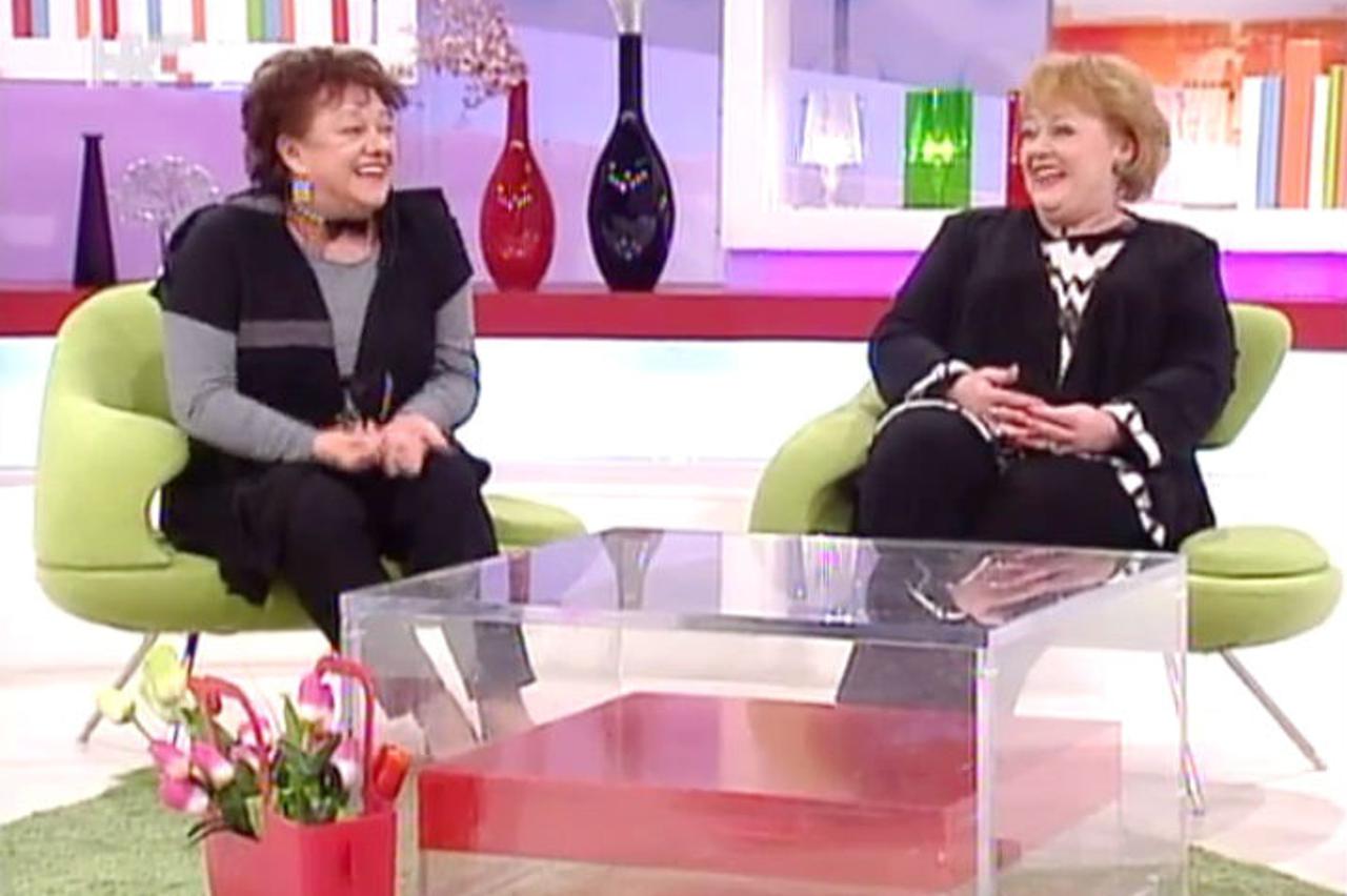Vera Zima i Ksenija Erker u HRT-ovoj emisiji "Svaki dan, dobar dan"