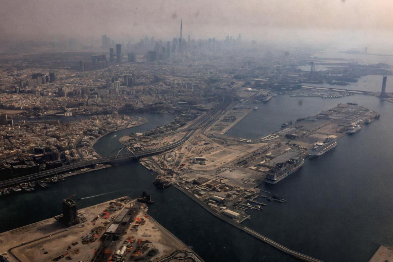 Dubai International Airport, amid the U.S.-Israeli conflict with Iran