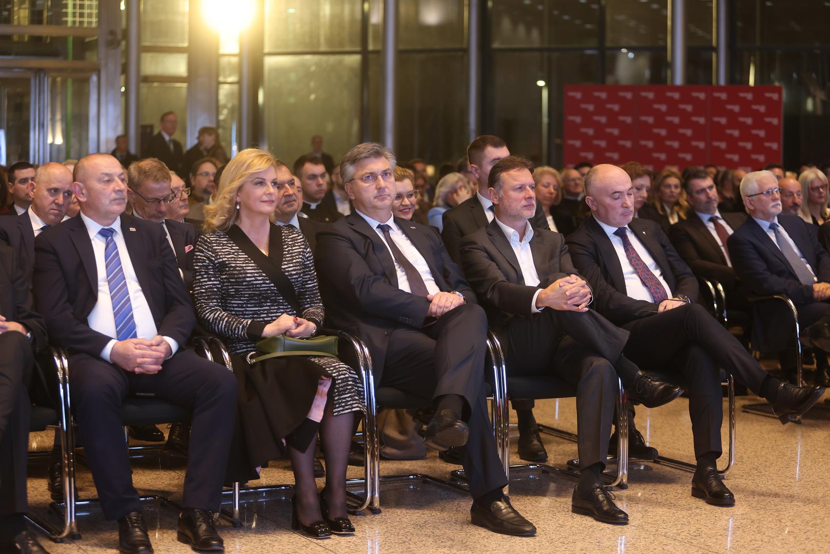 16.01.2023., Zagreb - U Nacionalnoj i sveucilisnoj knjiznici odrzana je promocija 2. dopunjenog izdanja knjige "Diplomatska oluja" Mate Granica. Photo: Boris Scitar/Vecernji list/PIXSELL