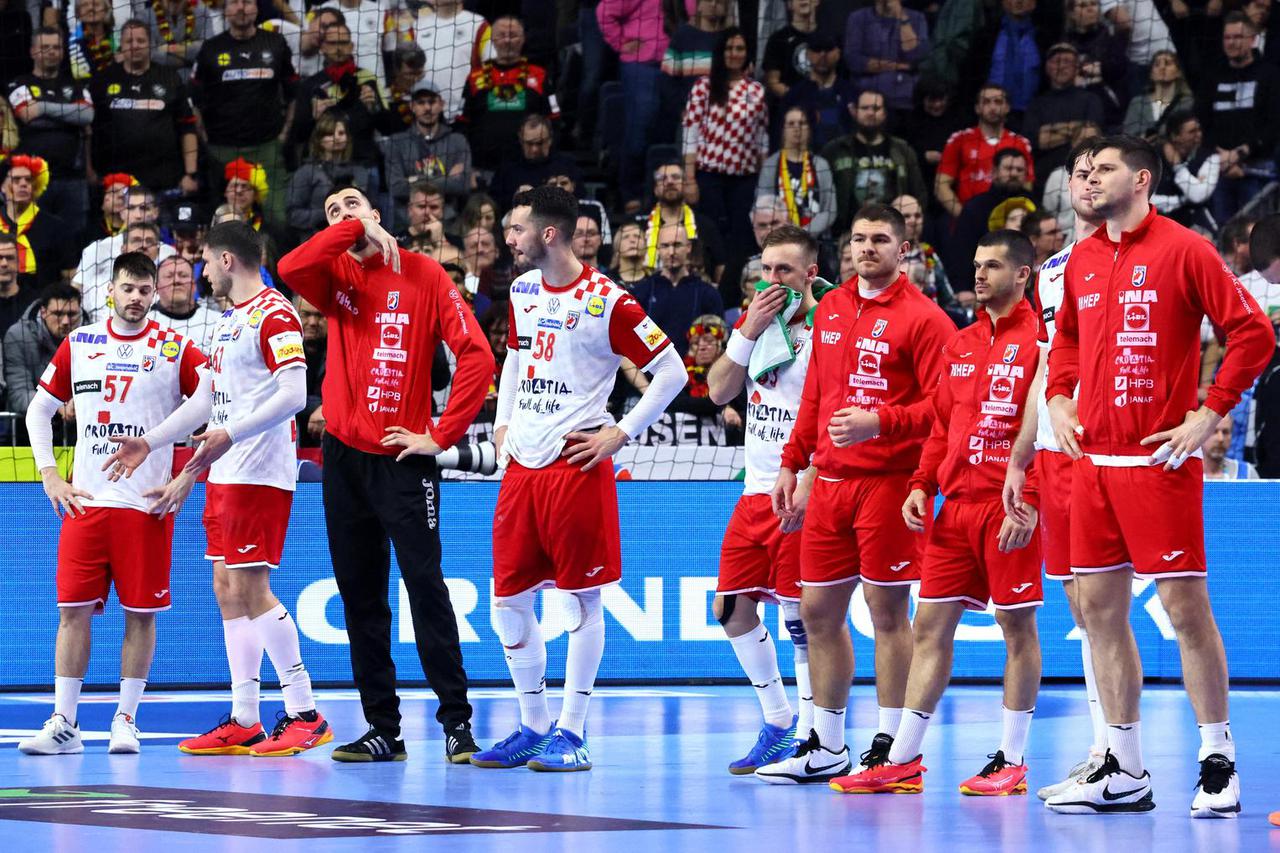 EHF 2024 Men's European Handball Championship - Main Round - France v Croatia