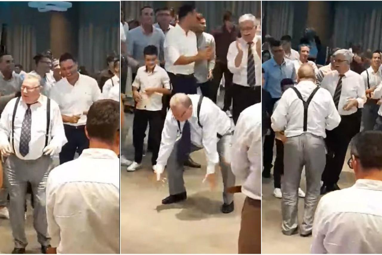 Vladimir Šeks pleše