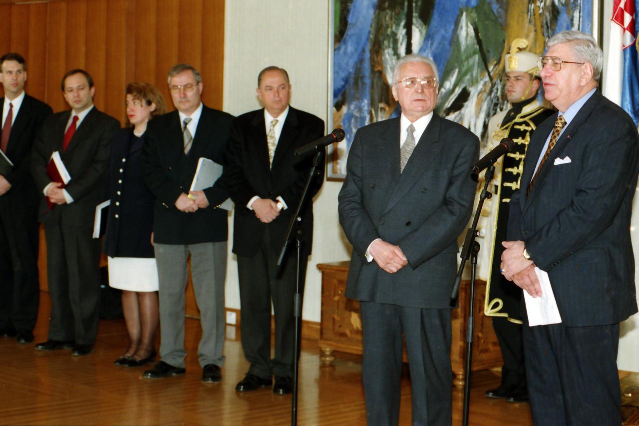 Frajno Tuđman o Jacques Paul Klein - travanj 1997.