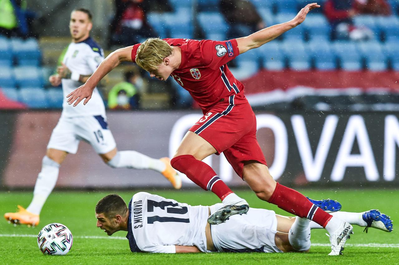 Euro 2020 Qualification Play off - Norway v Serbia