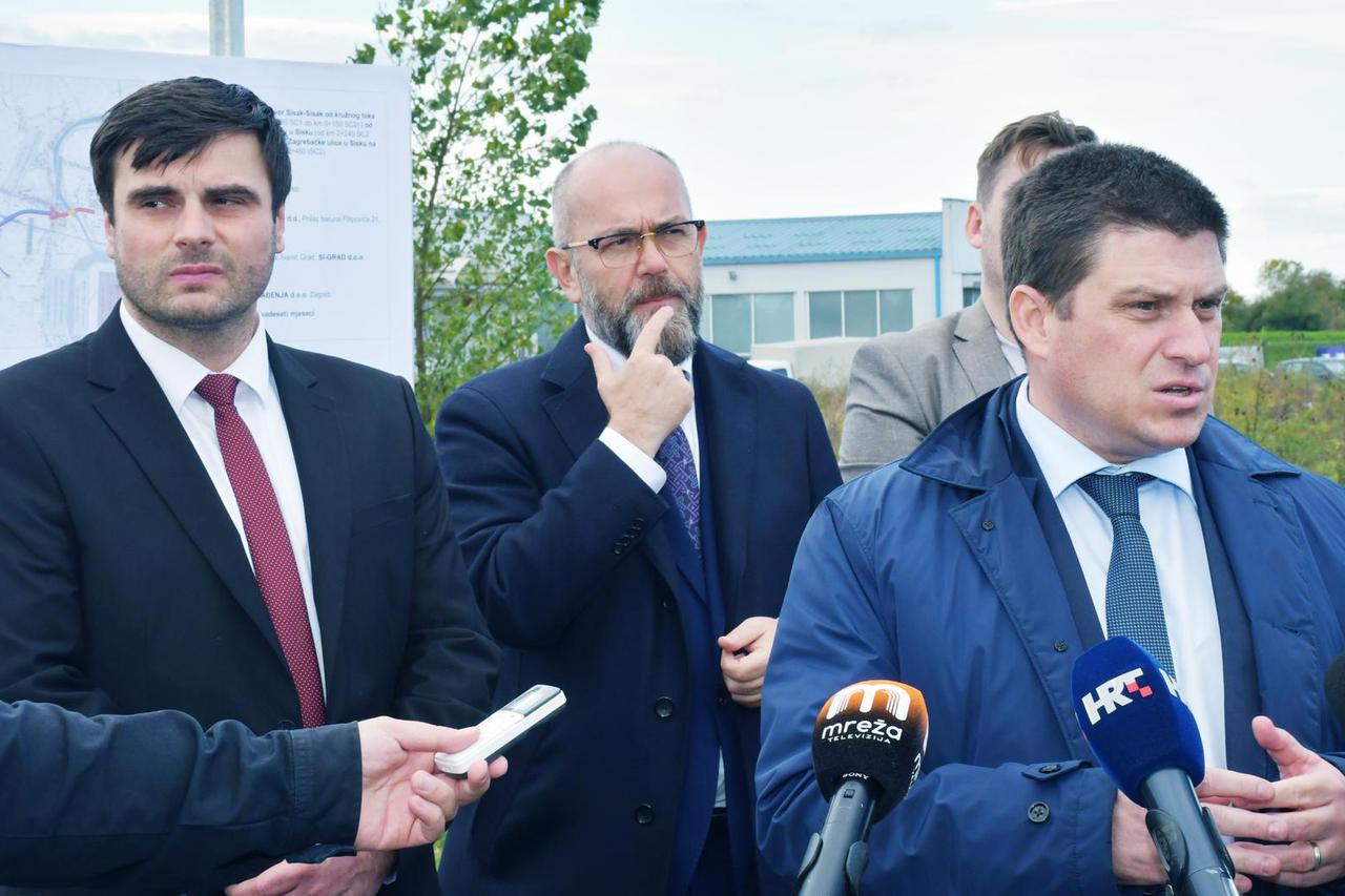 Odra Sisačka: Uvođenje izvođača u posao na projektu izgradnje Mosta Odra i dijela spojne ceste