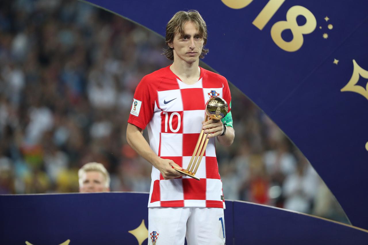 Moskva: Luka Modrić najbolji igrač Svjetskog prvenstva, Mbappe najbolji mladi igrač