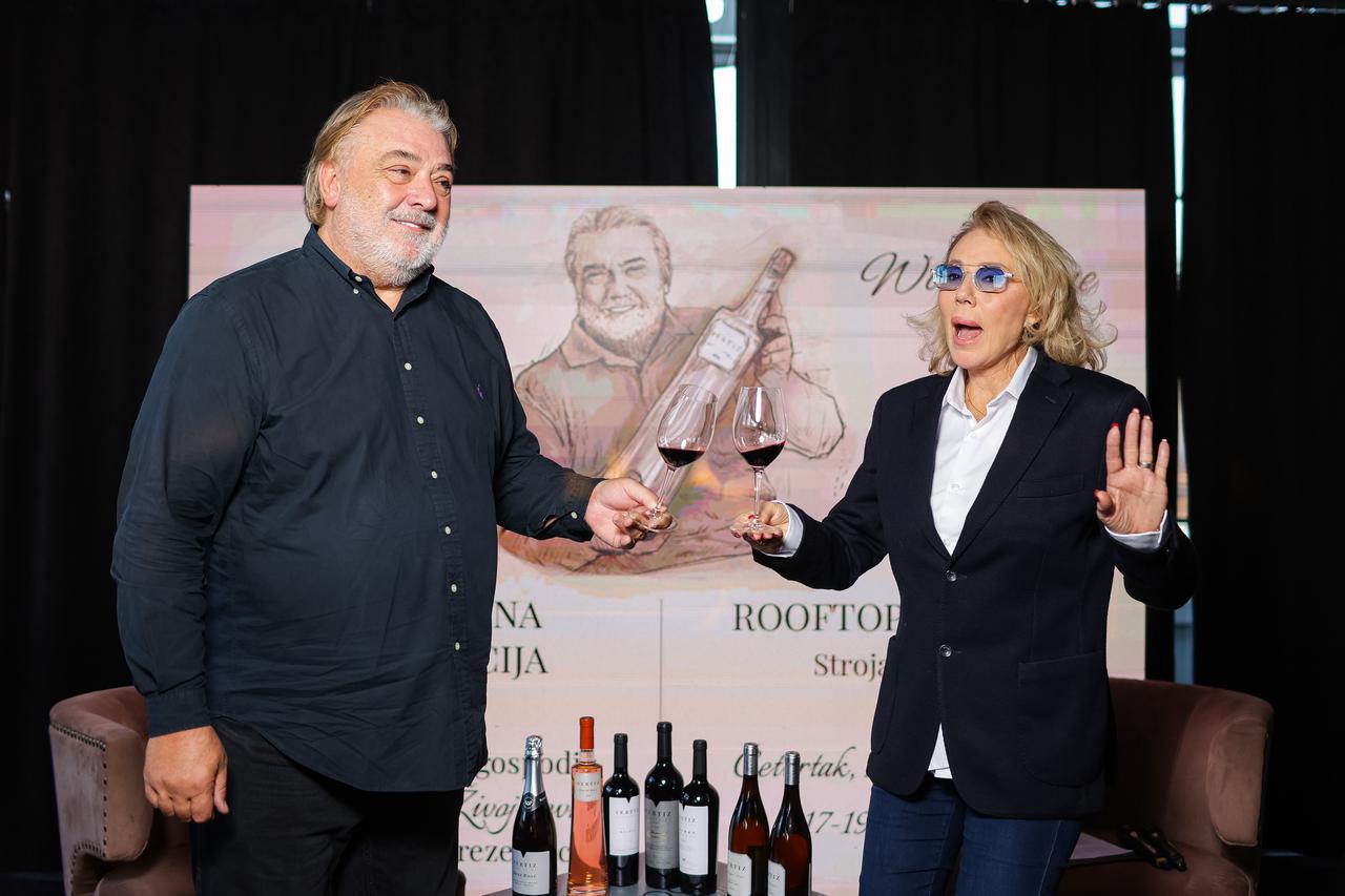 Zagreb: Slobodan Živojinović Boba predstavio vina svoje vinarije Vertiz